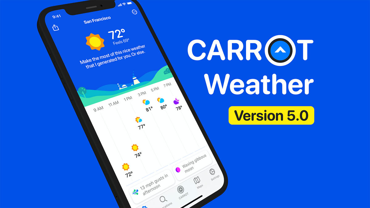 Die wohl persönlichste Wetter App