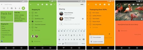 Google Keep - praktische Notizen